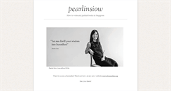 Desktop Screenshot of pearlinsiow.com